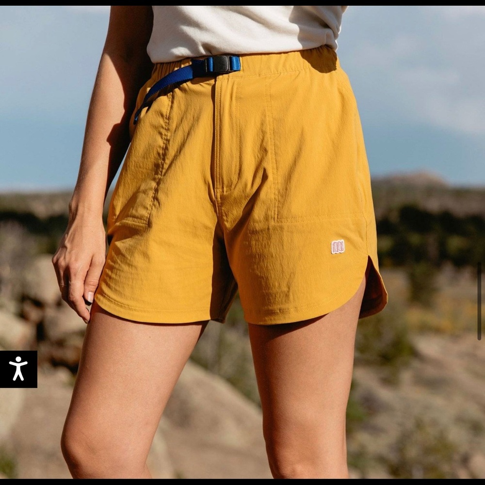 Topo Designs River Shorts in Mustard